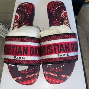 Dior Granville Oblique Embroid Sandals